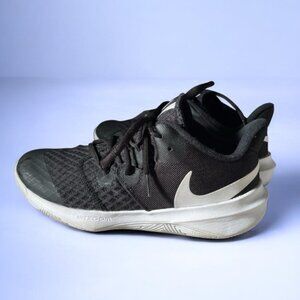 Nike Zoom Black and White Hypercourt Volleyball Sneakers